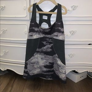 Workout tank with built in bra!